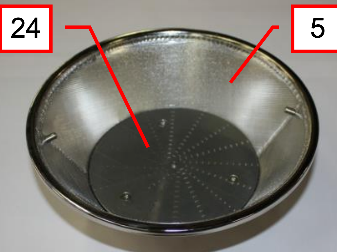 68200 COMPLETE BASKET STANDARD WITH BLADE